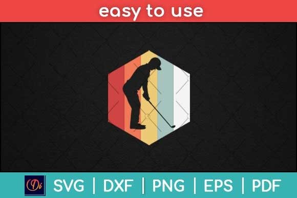 Golf Retro Distressed Style File