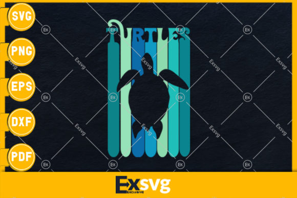Save the Turtles Vintage Retro Style